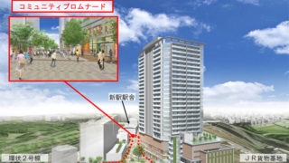 “新横浜都心部”エリアの「羽沢」、相鉄直通線で新たな拠点駅と街が生まれる