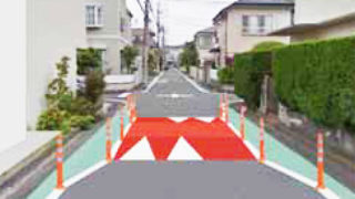 住宅街の生活道路を守れ、大倉山で車のスピードを落とさせる画期的な実証実験